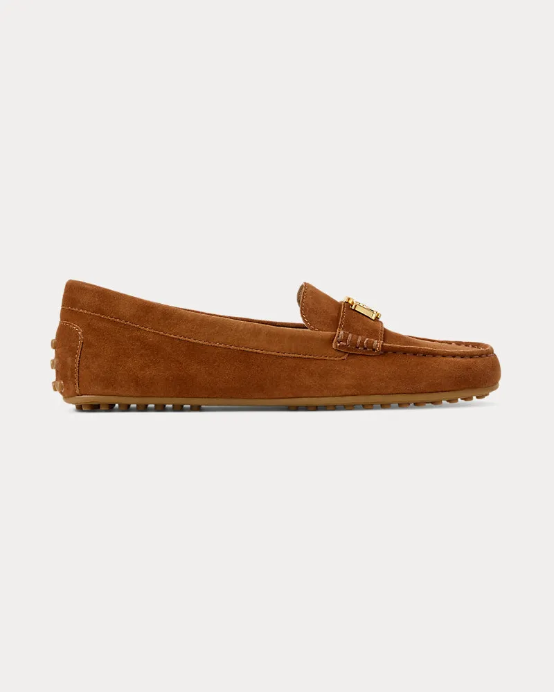 Ralph Lauren Loafer Barnsbury aus Wildleder Brown