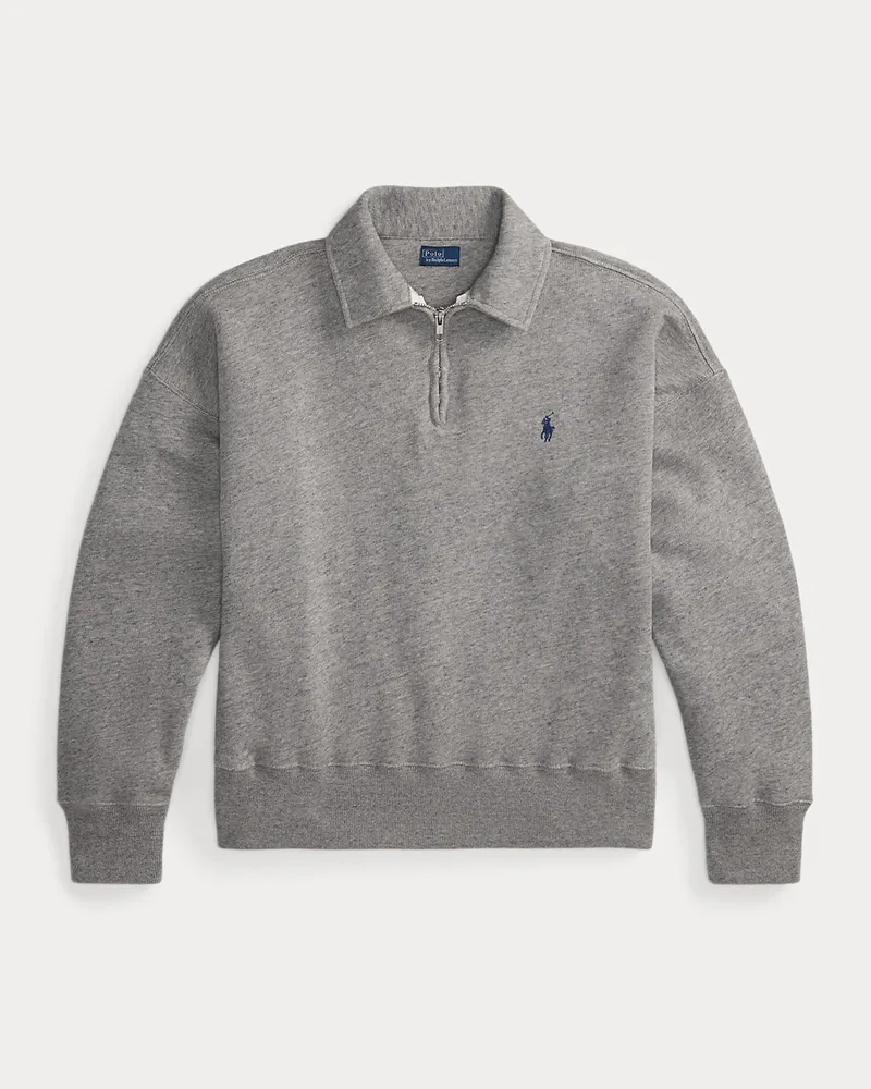 Ralph Lauren Leichtes Sweatshirt aus Fleece Grey