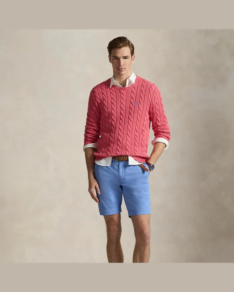 Ralph Lauren Slim-Fit Chinoshorts Greenwich Blue