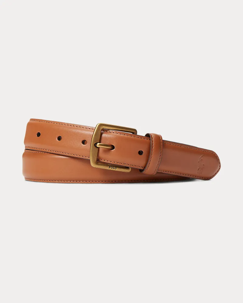 Ralph Lauren Ledergürtel Tan