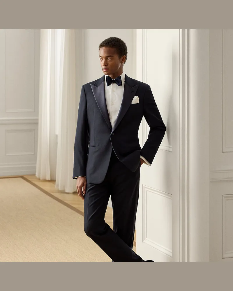 Ralph Lauren Handgeschneiderter Smoking Gregory Blue