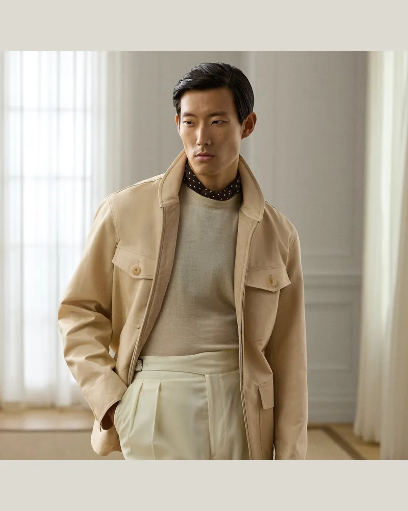 Ralph Lauren Atlas-Jacke Boulton Tan