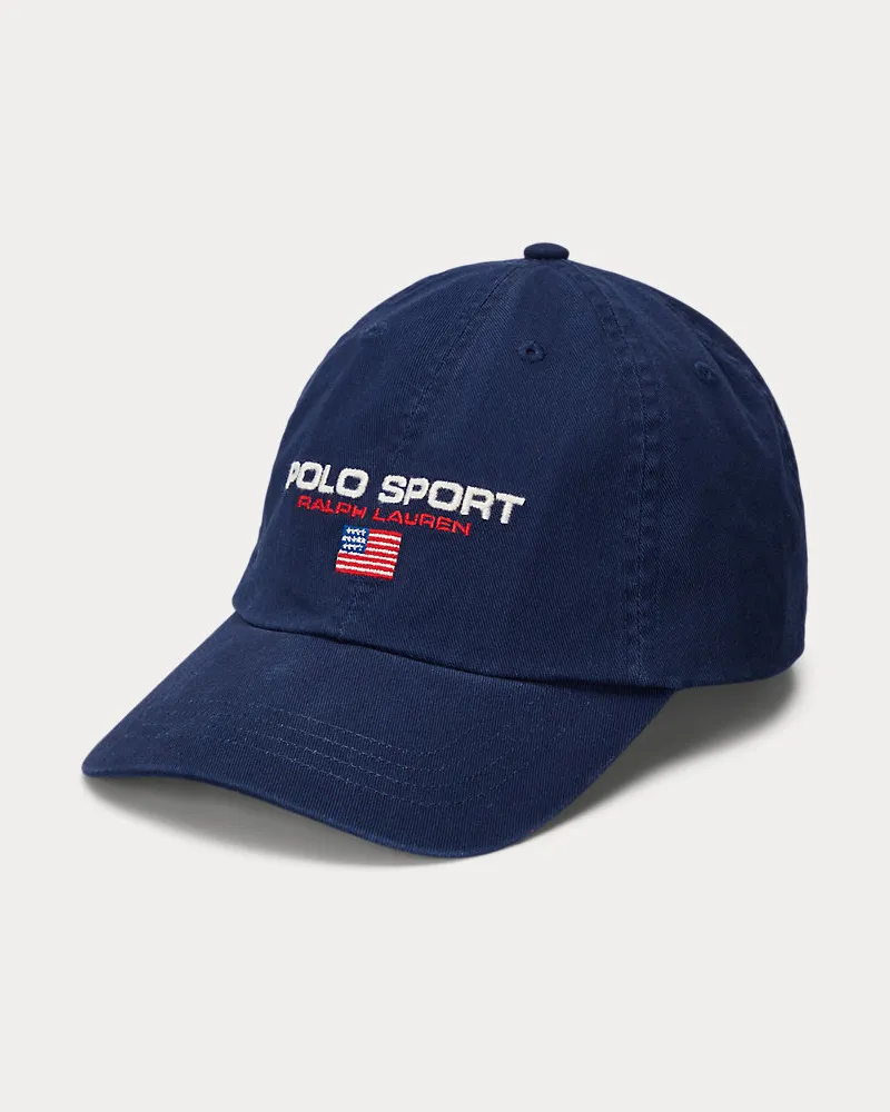 Ralph Lauren Twill-Baseballkappe Polo Sport Multi