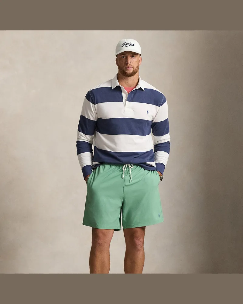 Ralph Lauren Große Größen - Classic-Fit Stretch-Badeshorts Traveler Green