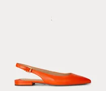 Nappaleder-Ballerina Londyn mit Riemchen