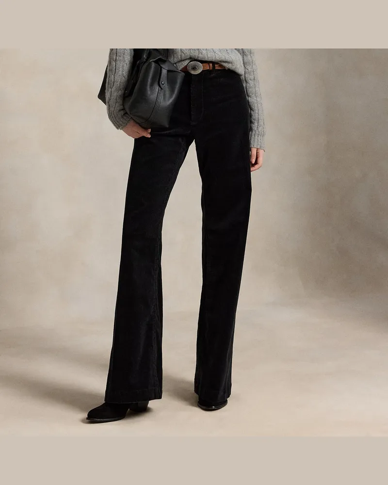 Ralph Lauren Kordsamthose Beaton Black