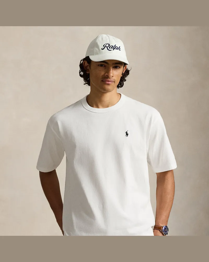 Ralph Lauren Relaxed-Fit Rundhals-T-Shirt aus Jersey White