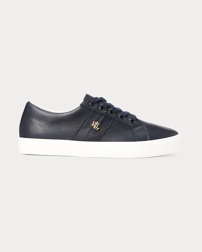 Ralph Lauren Sneaker Janson II aus Nappaleder Blue