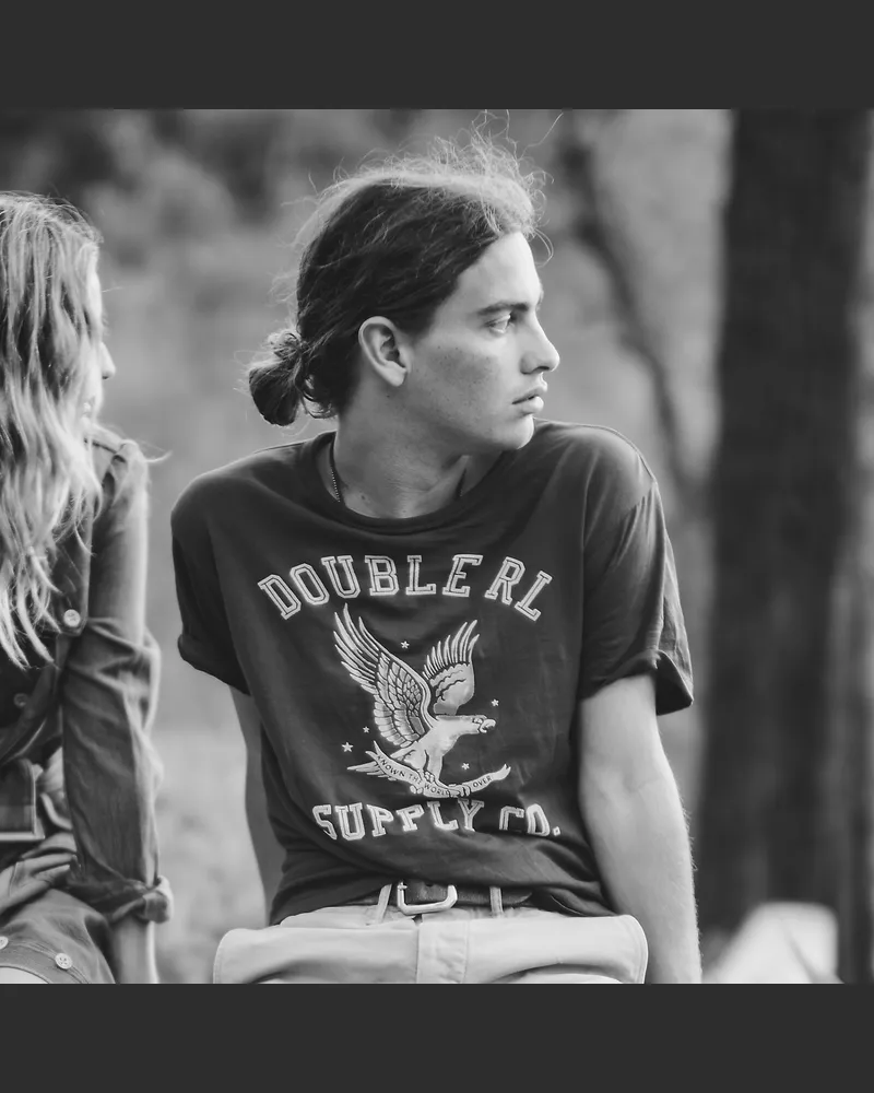 Ralph Lauren Jersey-T-Shirt mit Grafik White