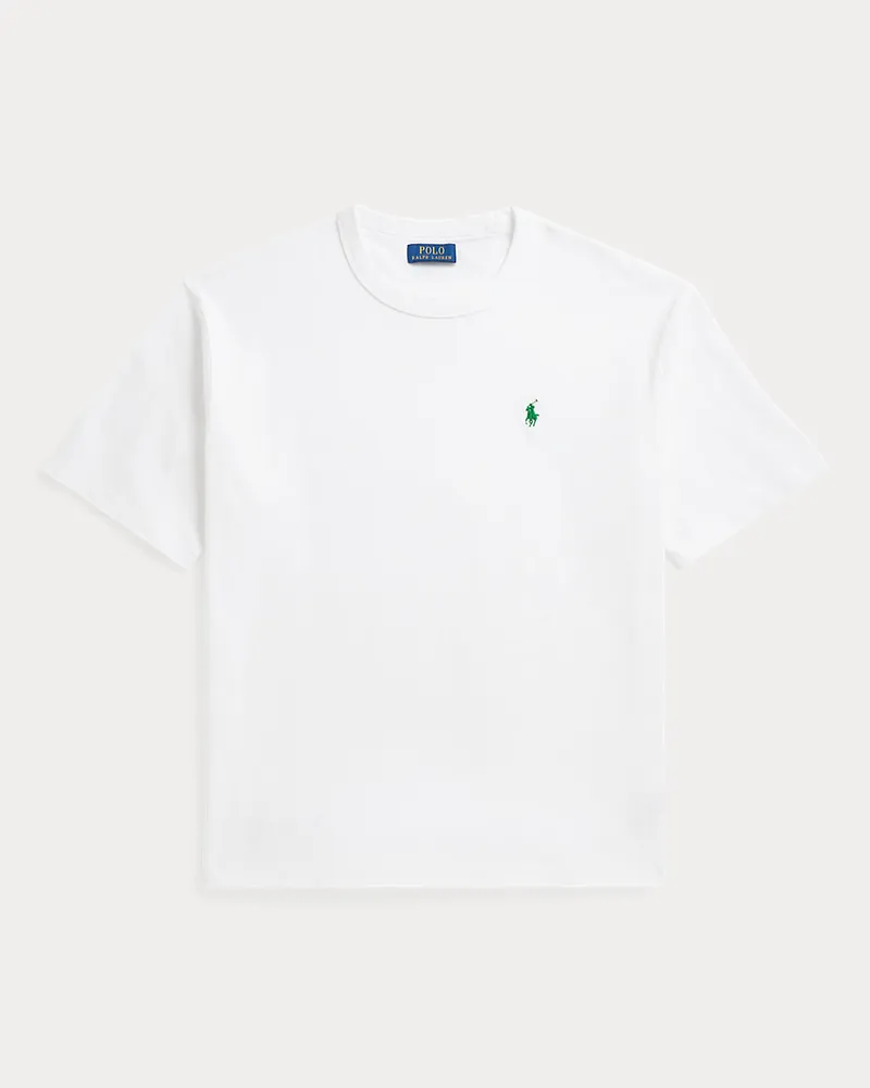 Ralph Lauren Relaxed-Fit T-Shirt aus Jersey White