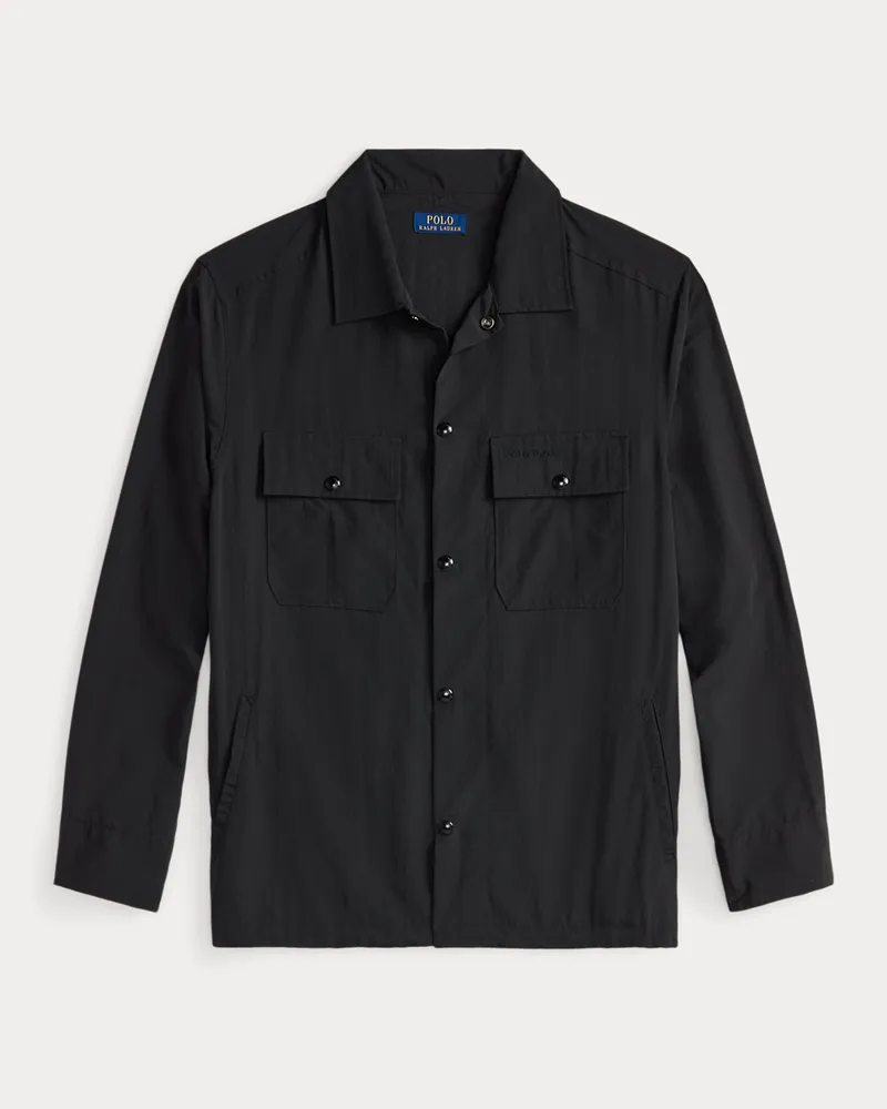 Ralph Lauren Leichte Utility-Hemdjacke Black