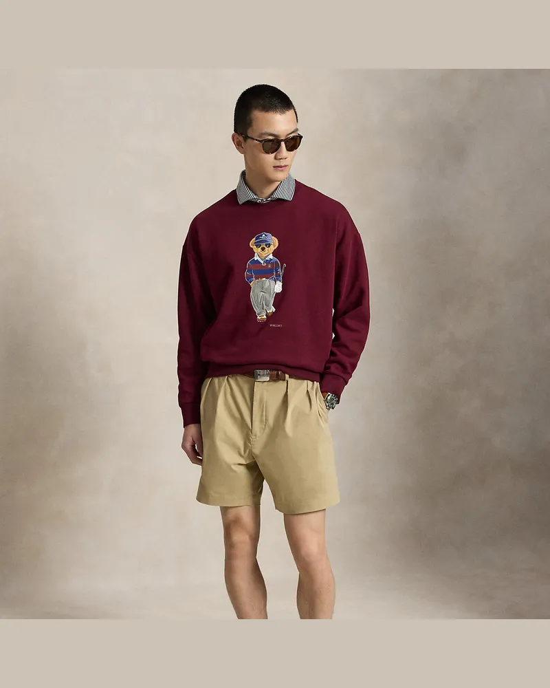 Ralph Lauren Classic-Fit Twill-Shorts Cormac Tan