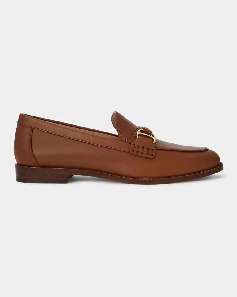 Ralph Lauren Loafer Tasha aus Leder Brown