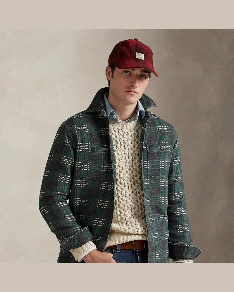Ralph Lauren Classic-Fit Arbeitshemd aus Flanell Green