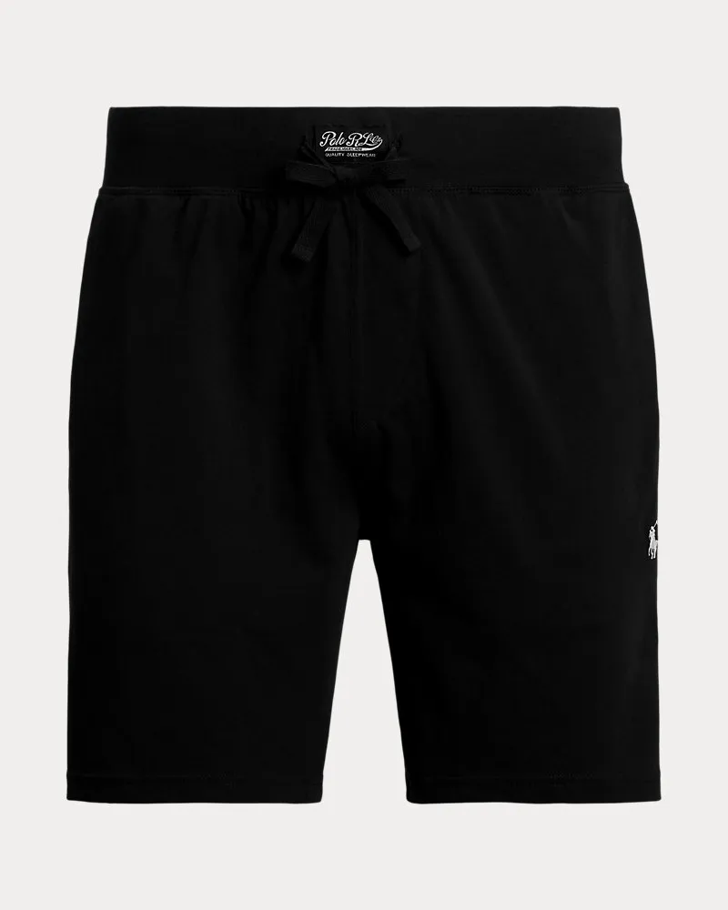 Ralph Lauren Slim-Fit Schlafshorts aus Baumwolljersey Black