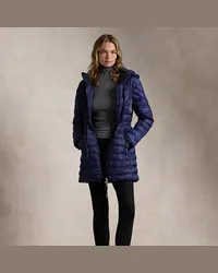 Ralph Lauren Lange Performance-Steppjacke Blue