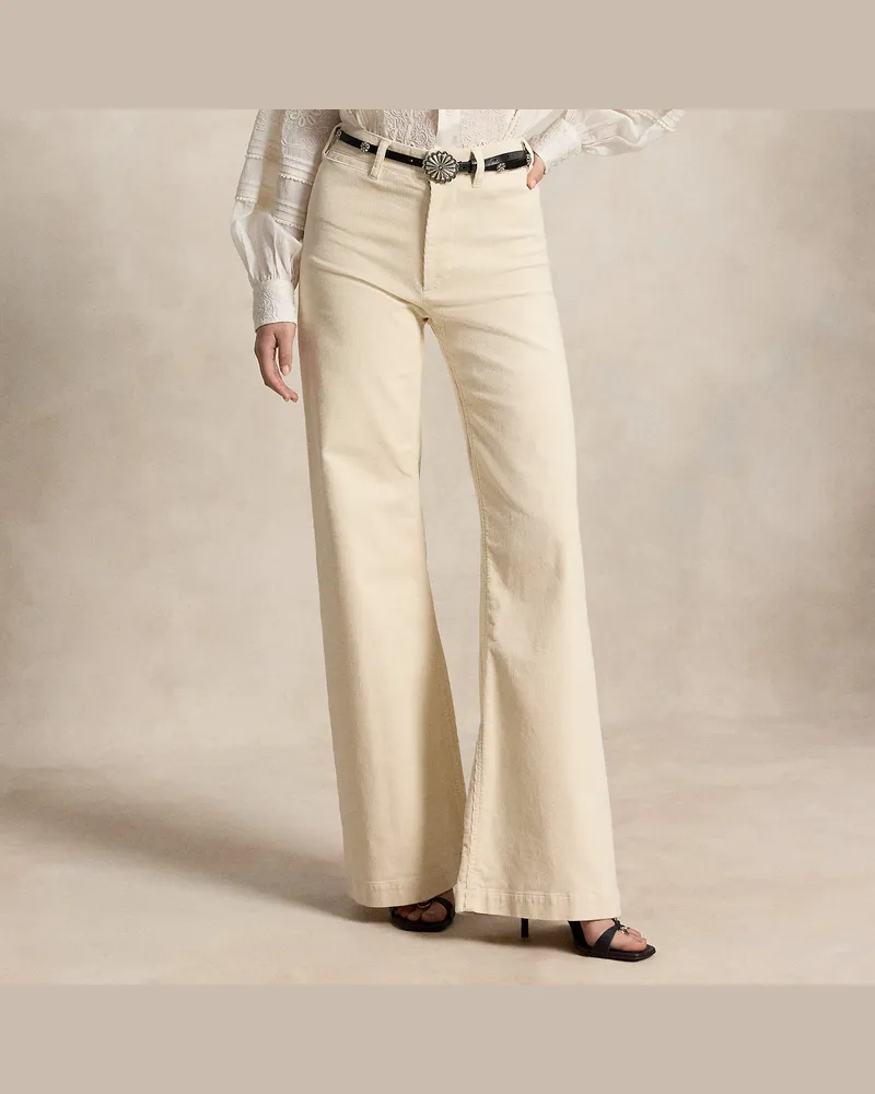 Ralph Lauren Kordsamthose Beaton Cream