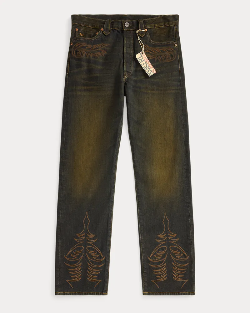 Ralph Lauren Straight-Fit Western-Jeans Bexhill Blue