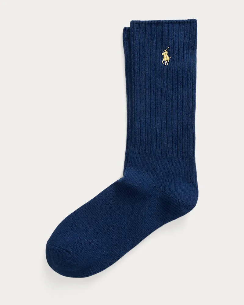 Ralph Lauren Crew-Socken aus Baumwollmischung Purple