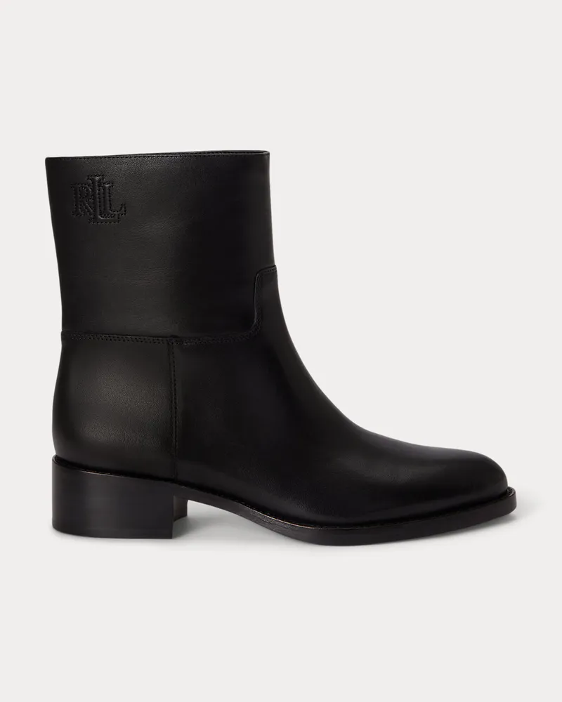 Ralph Lauren Stiefelette Kyle aus Kalbsleder Black