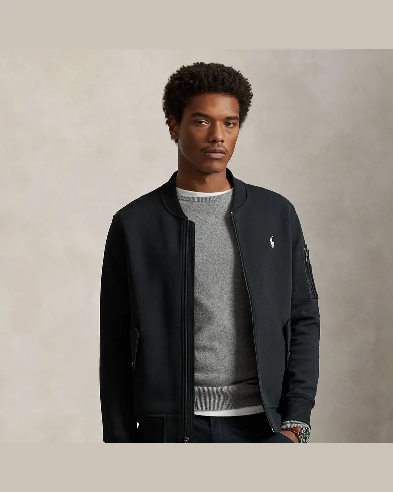 Ralph Lauren Doppellagige Bomberjacke Black