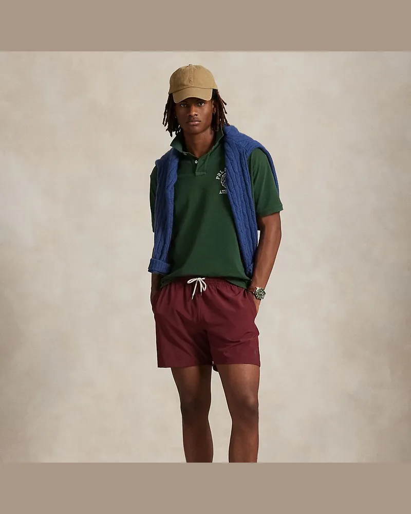 Ralph Lauren Klassische Badeshorts Traveler Red