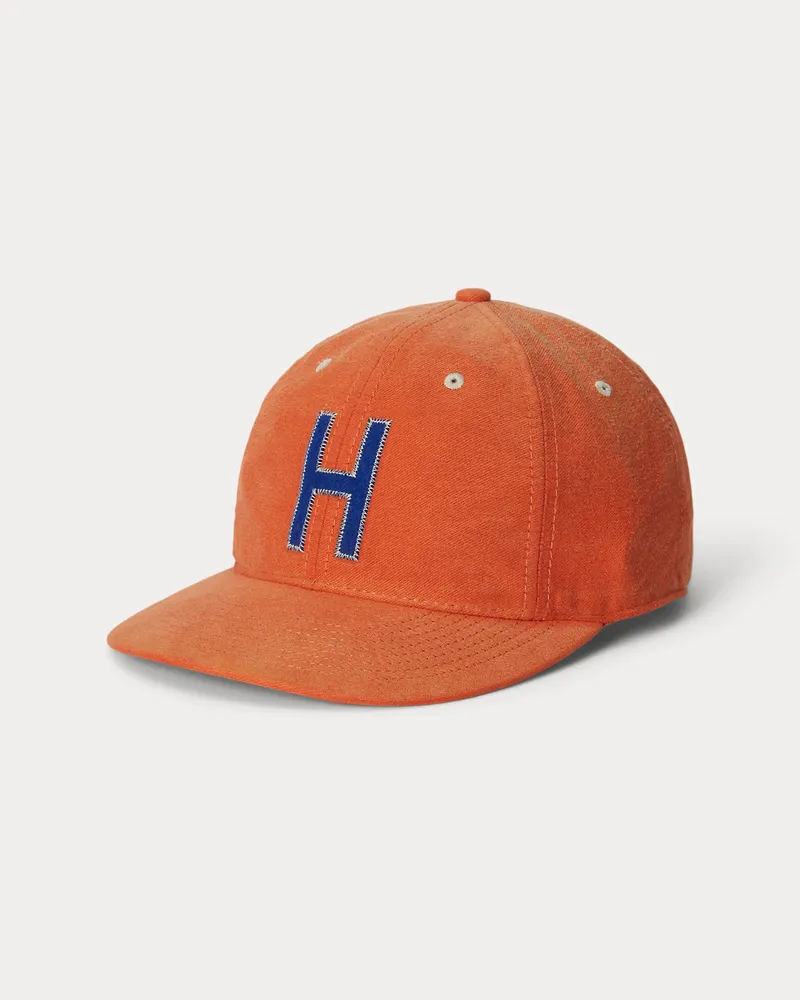 Ralph Lauren Chamois-Baseballkappe Orange