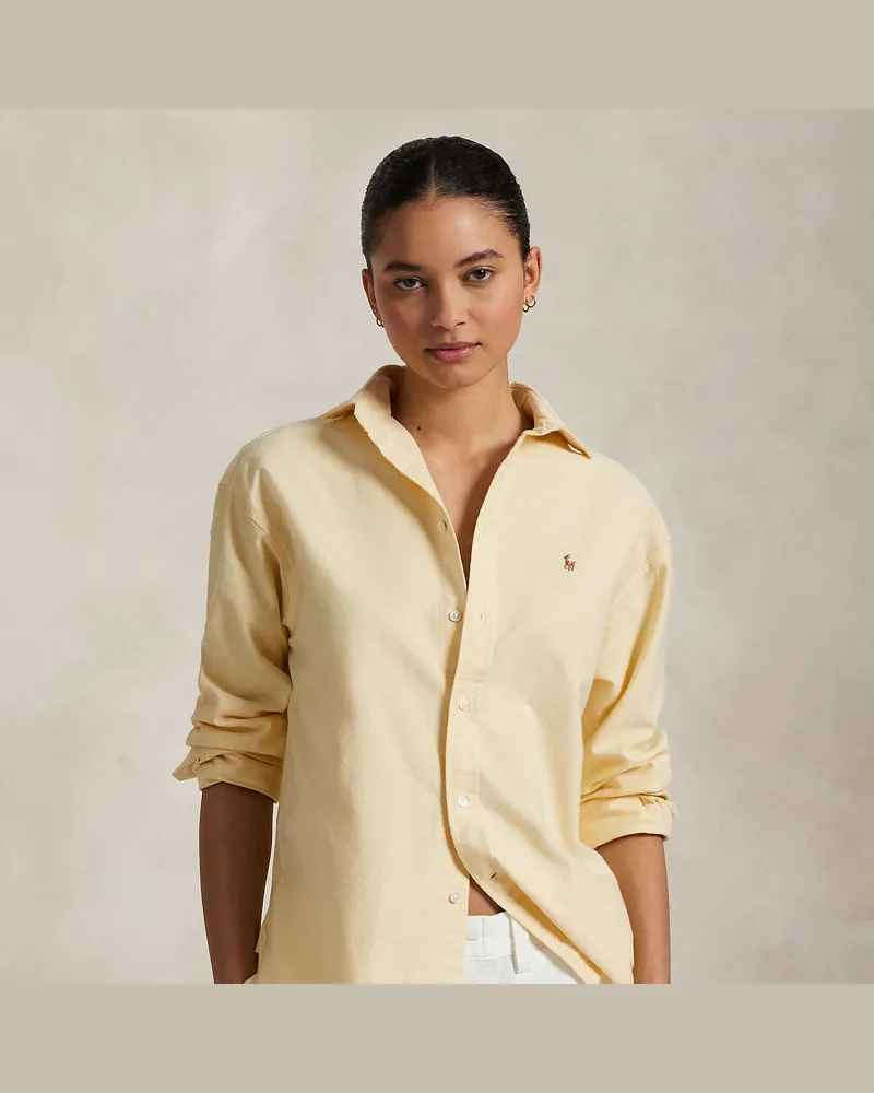 Ralph Lauren Relaxed-Fit Hemd aus Baumwolloxford Yellow