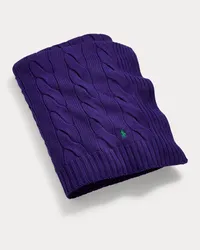 Ralph Lauren Home Tagesdecke Hanley mit Zopfmuster Purple