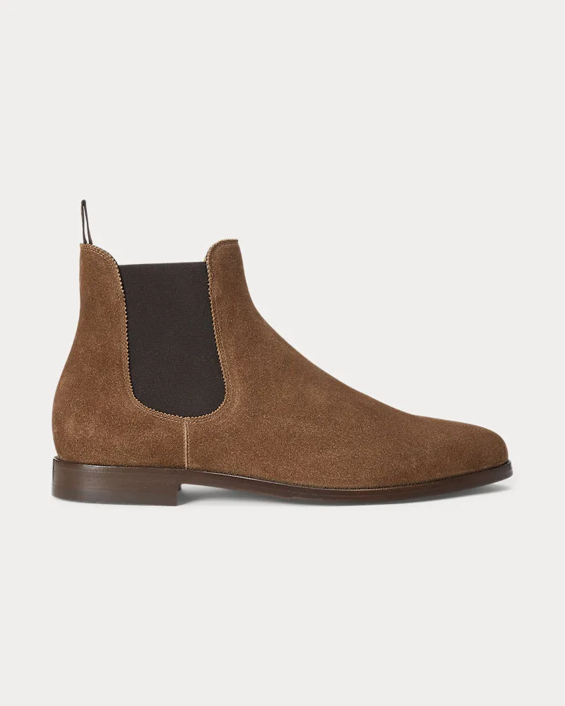 Ralph Lauren Chelsea-Stiefel Grantly aus Wildleder Brown