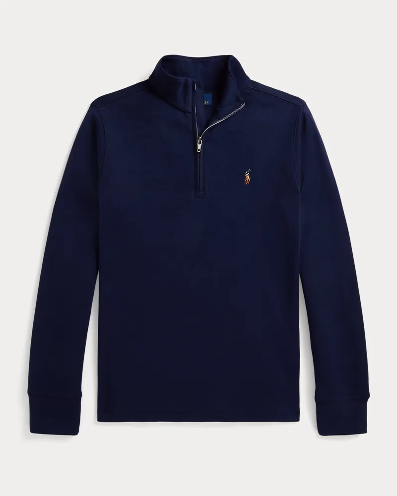 Ralph Lauren Pullover mit Viertelreißverschluss Blue