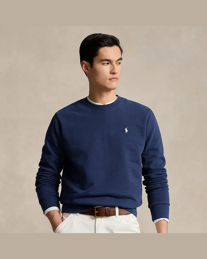 Ralph Lauren Sweatshirt aus Loopback-Fleece Blue