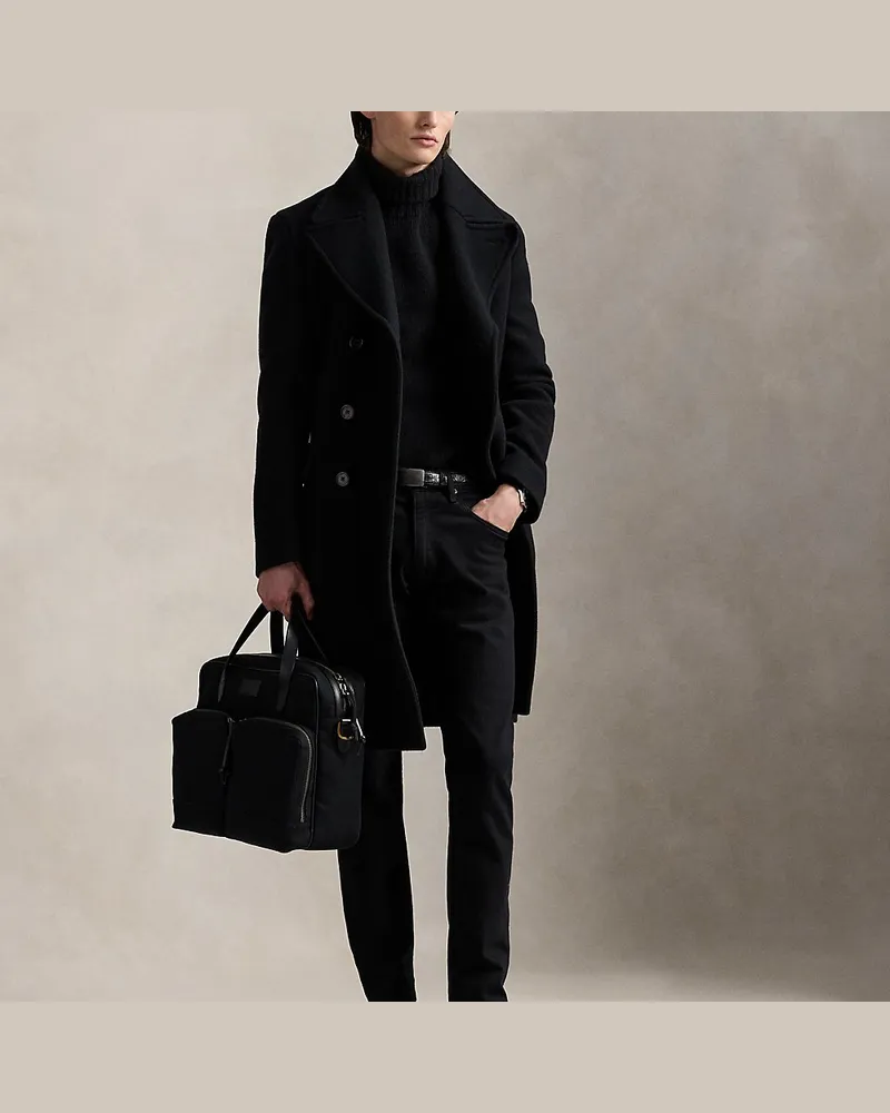Ralph Lauren Umhängetasche Cooper aus Segeltuch Black