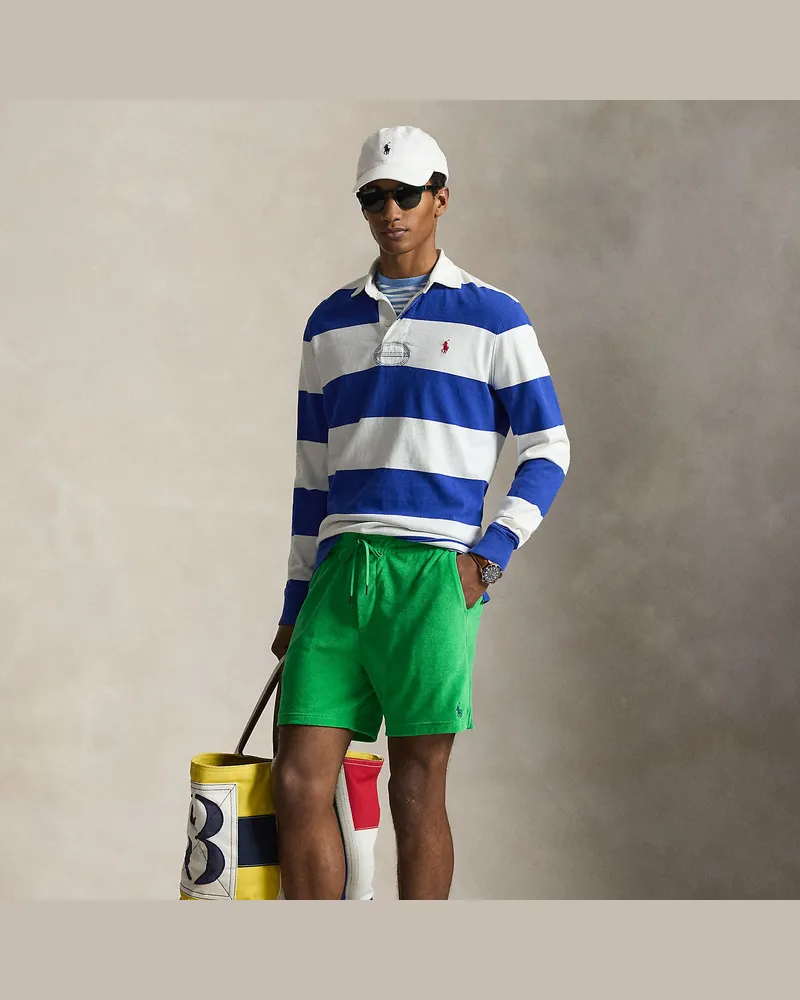Ralph Lauren Frottee-Shorts mit Tunnelzug Green
