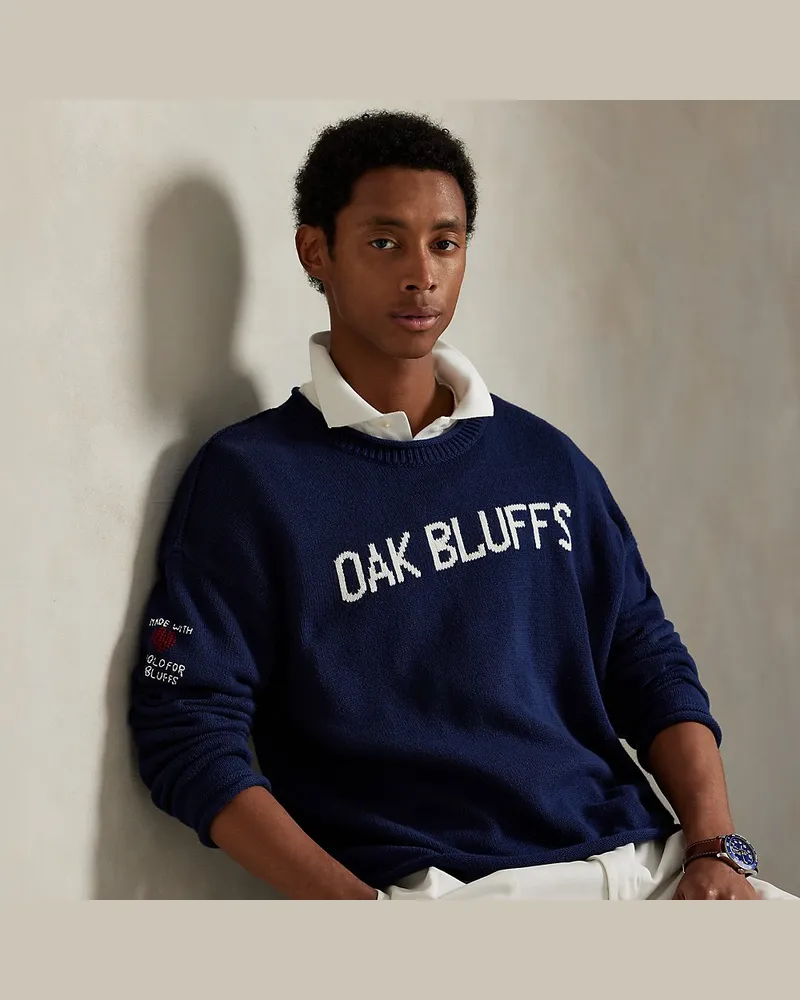 Ralph Lauren Der Pullover Oak Bluffs Blue