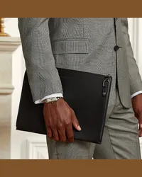 Ralph Lauren Aktenmappe Welington mit Reißverschluss Black