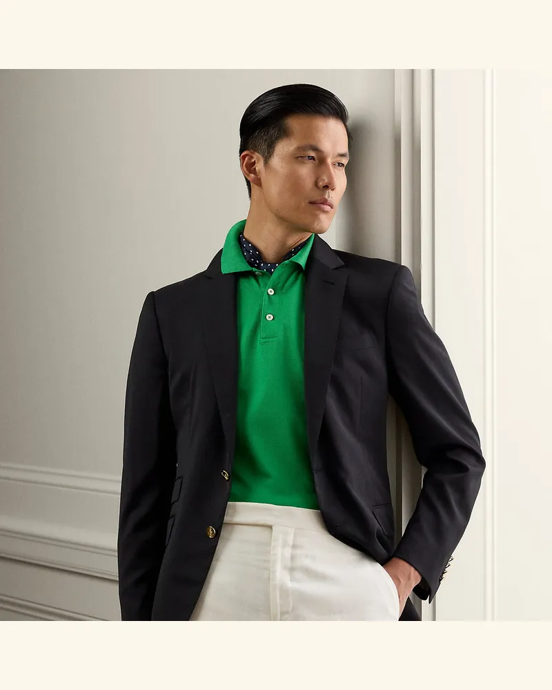 Ralph Lauren Handgeschneiderter Blazer Gregory Black