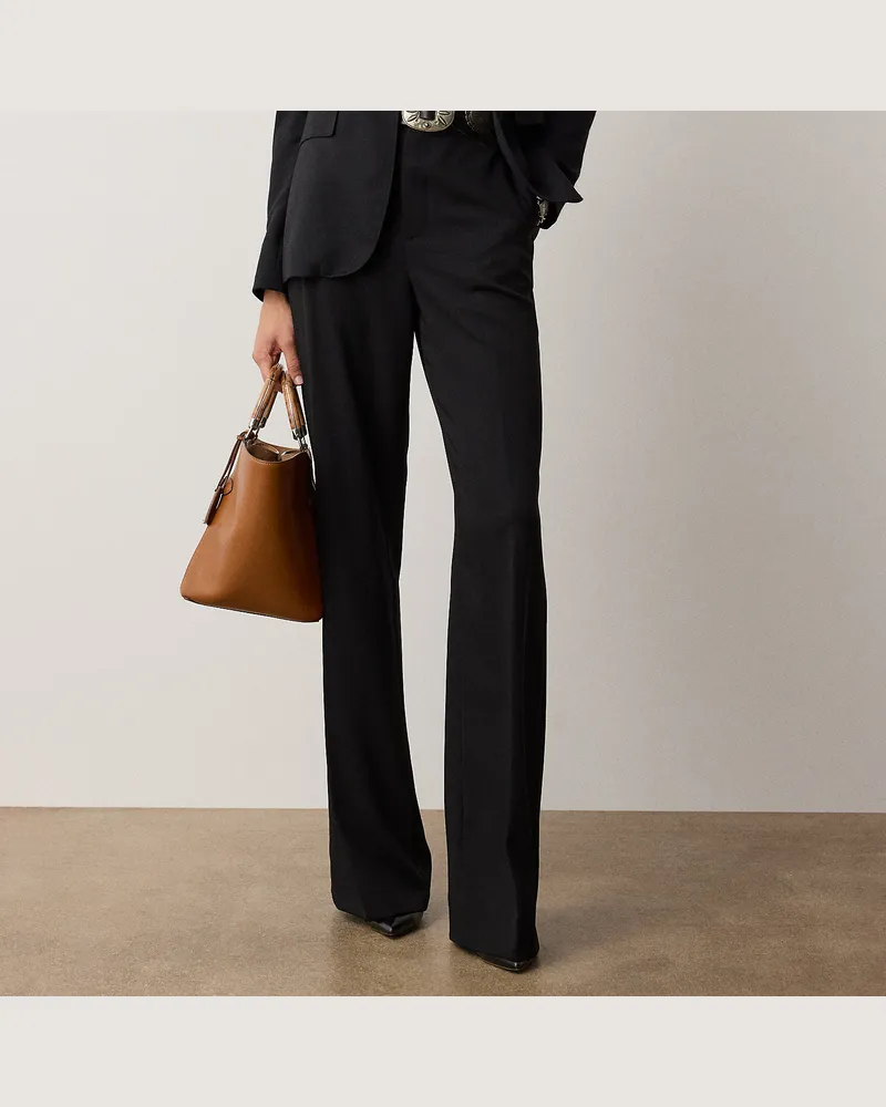 Ralph Lauren Hose Dean II aus Wollgabardine Black