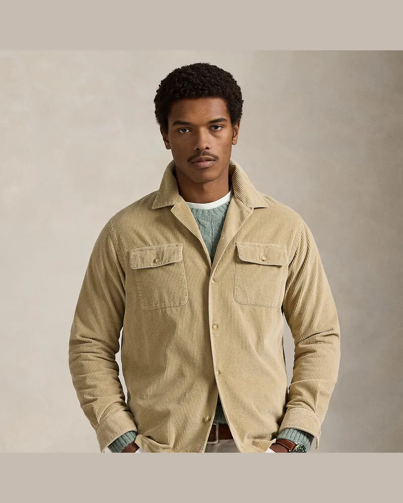 Ralph Lauren Classic-Fit Kordsamthemd Tan