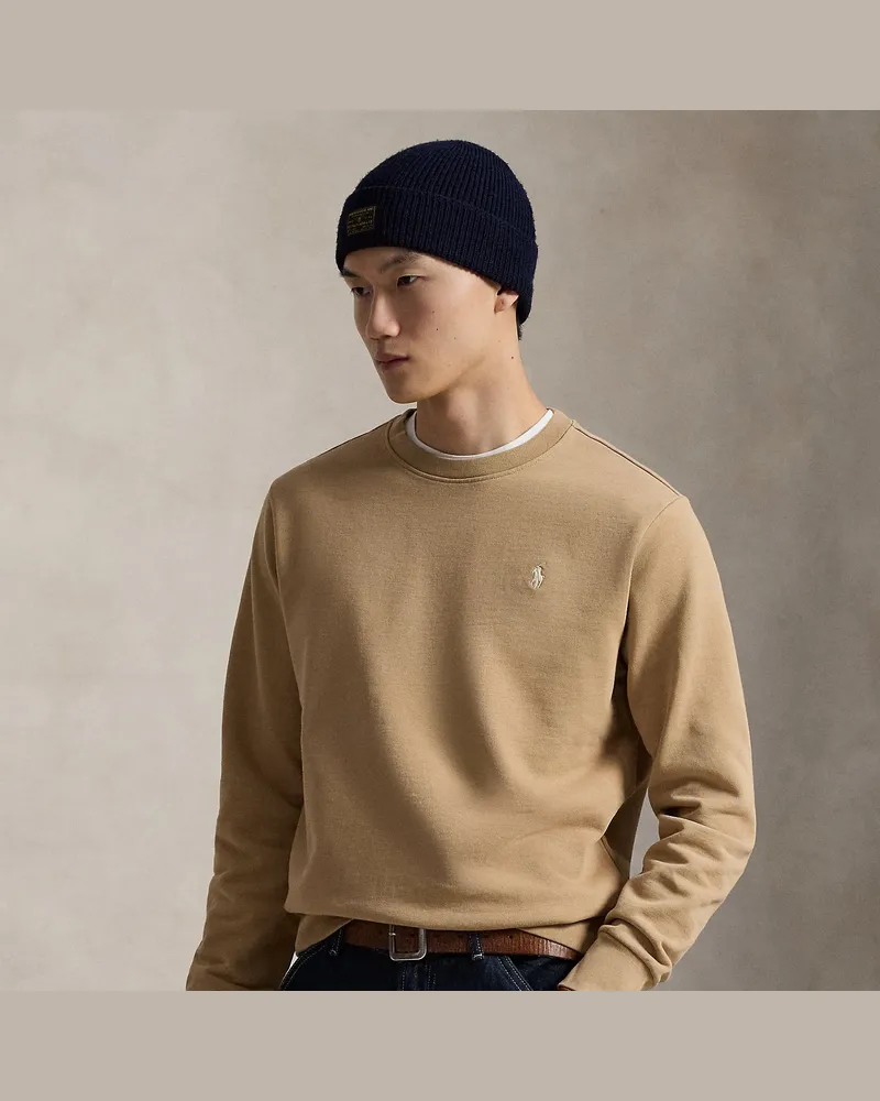 Ralph Lauren Sweatshirt aus Loopback-Fleece Tan