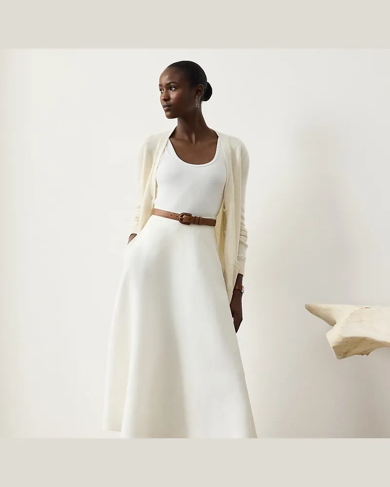 Ralph Lauren Leinenrock Erica Cream