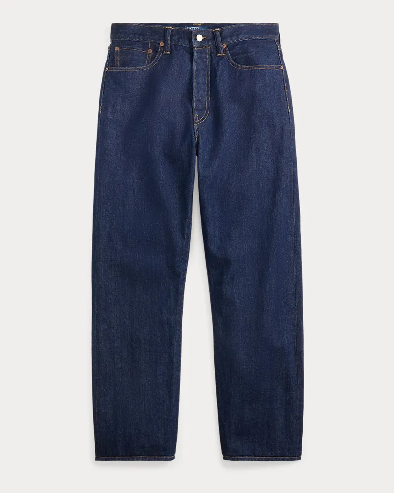 Ralph Lauren Heritage-Straight-Fit Selvedge-Jeans Blue