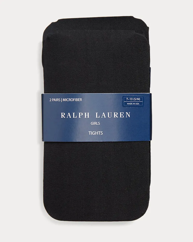Ralph Lauren Strumpfhose im Zweierpack Black