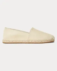 Ralph Lauren Espadrille aus Rauwildleder Cream