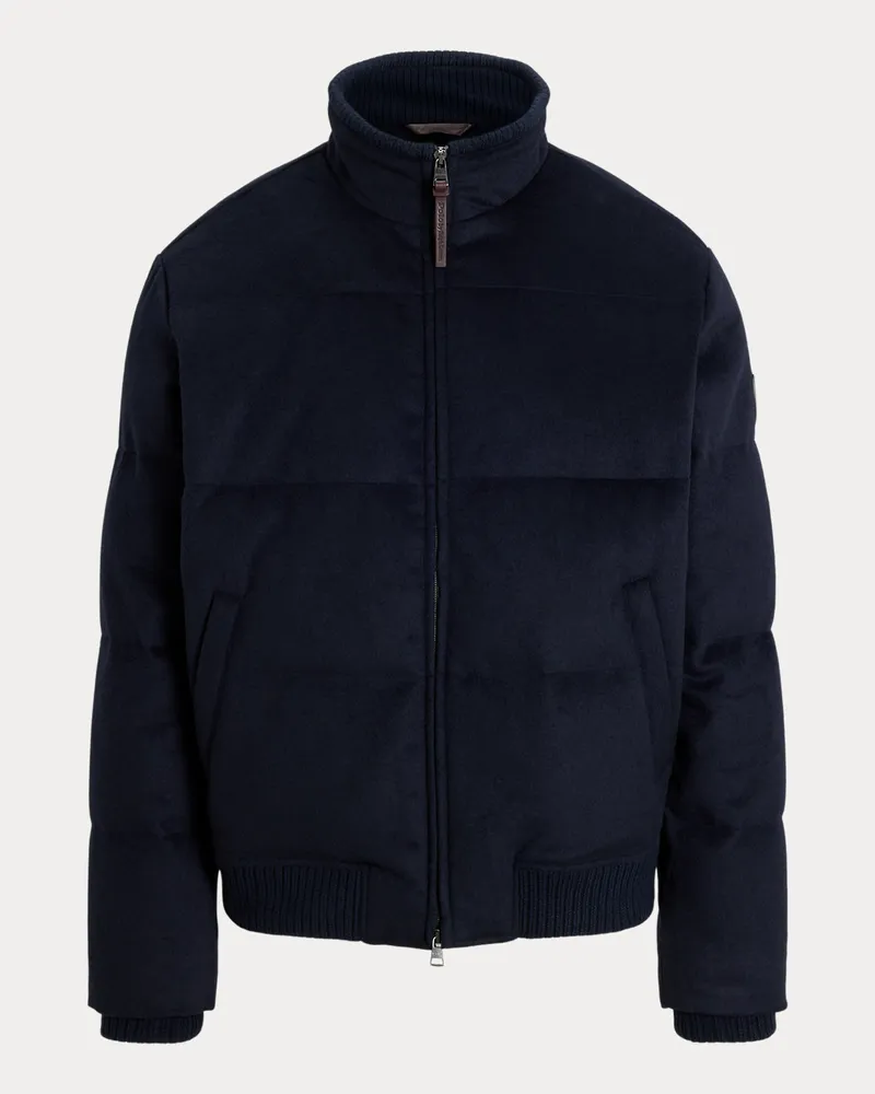 Ralph Lauren Melton-Bomberjacke Lewis Blue