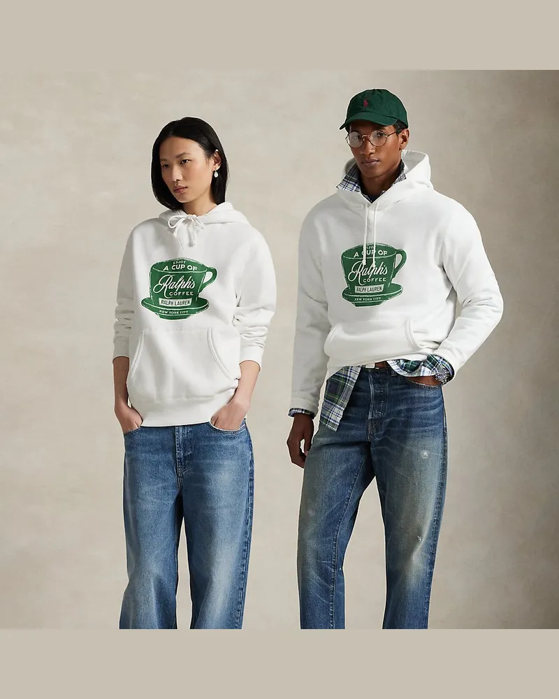 Ralph Lauren Kapuzenpullover  Ralph Lauren’s Coffee White