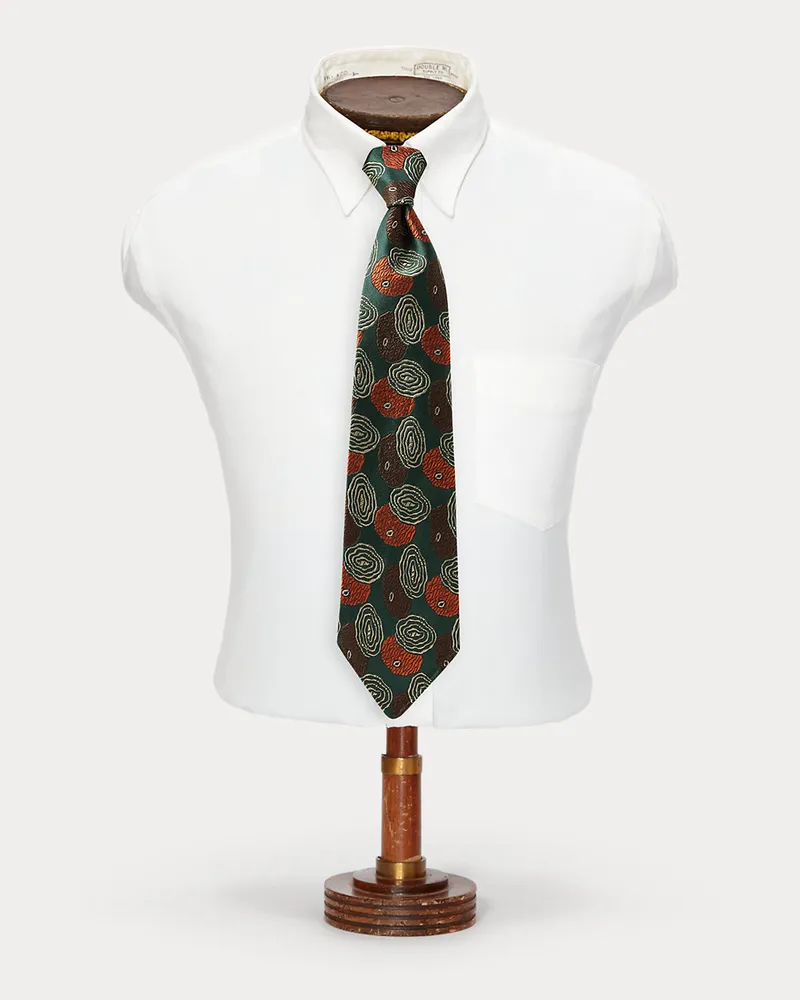 Ralph Lauren Krawatte aus Seidenjacquard Green