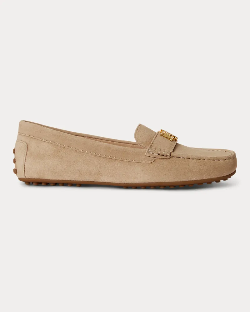 Ralph Lauren Loafer Barnsbury aus Wildleder Tan