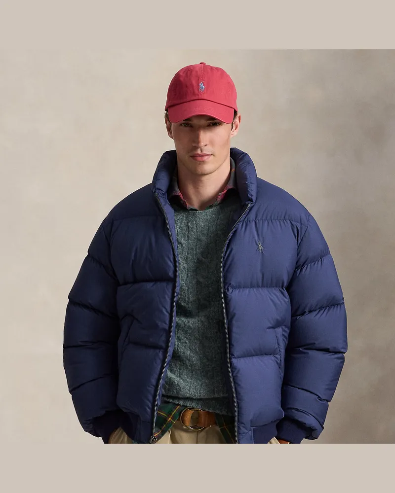 Ralph Lauren Die Ripstop-Daunenjacke Wyoming Blue