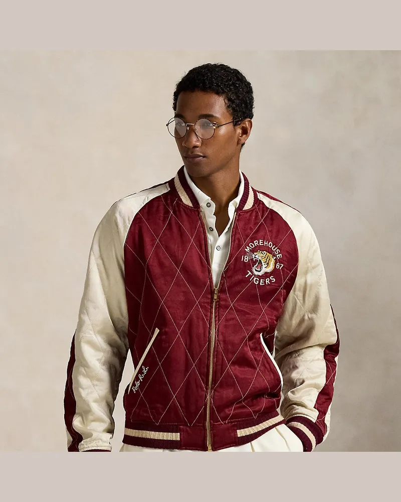 Ralph Lauren Die Souvenir-Jacke Morehouse College Red